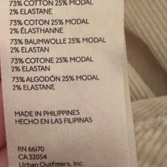 Anthropologie The Colette Corduroy Crop Wide-Leg Pants by Maeve 27 - Picture 16 of 16